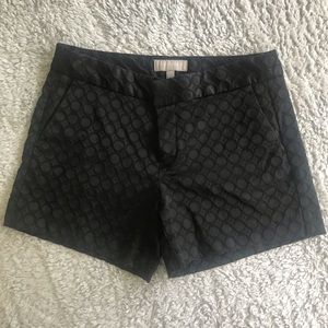 🌟EUC Black jacquard Banana Republic shorts